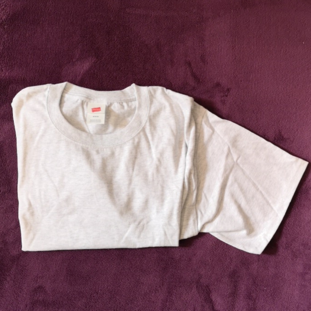 Hanes Men's NWOT Grey Medium (pack of 4) t-shirts
